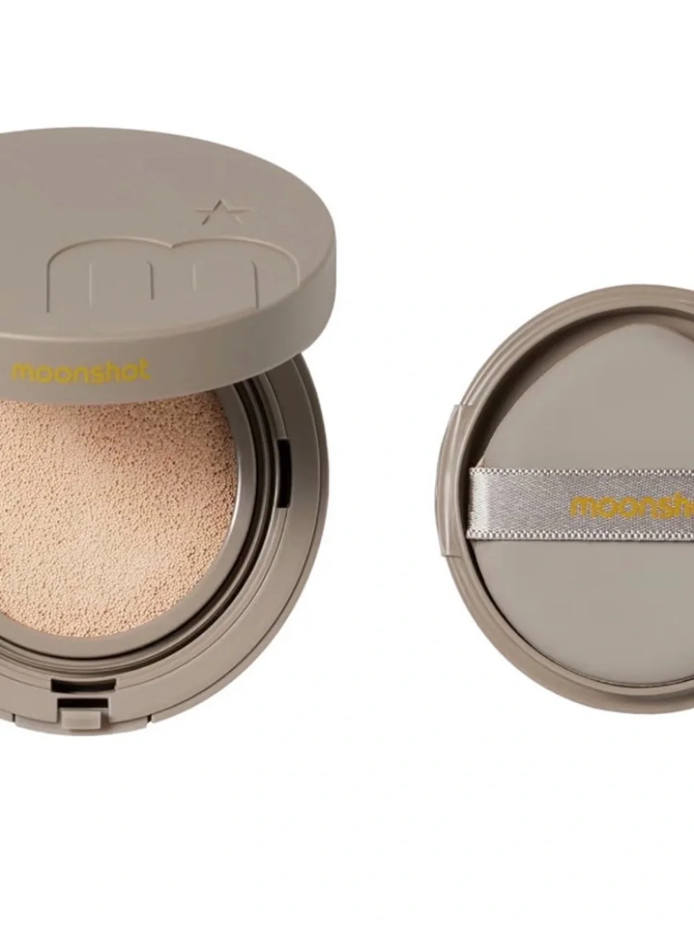 MOONSHOT KOREA Conscious Fit Cushion Foundation 23N Cosmic Beige Set + Refill